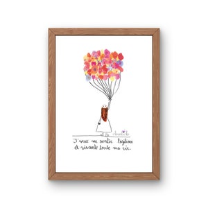 Carte postale - "Je veux me sentir vivant et légitime toute ma vie"