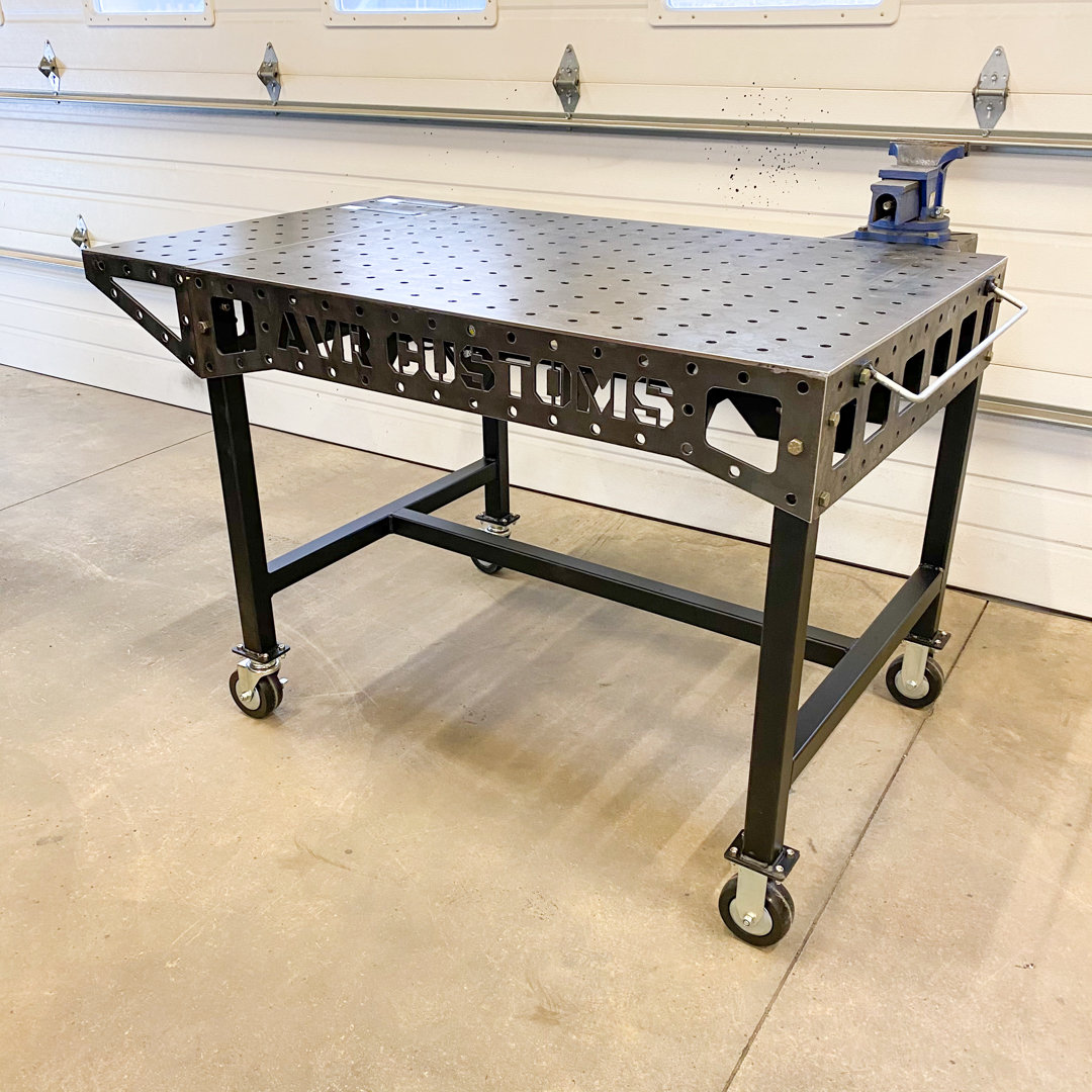 3'x5' Fabrication/ Welding Table Build Plans Etsy