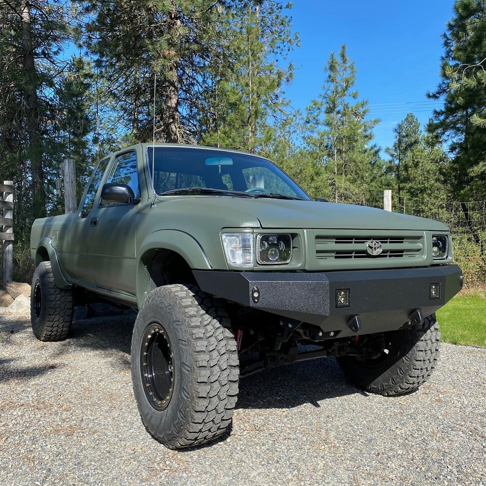 8995 Toyota Pickup Front Plate Bumper Build Templates Etsy