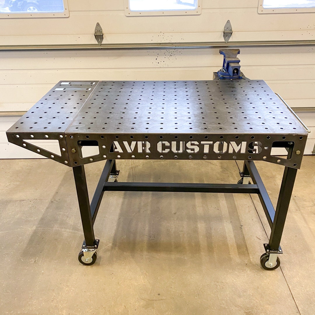3'x5' Fabrication/ Welding Table Build Plans - Etsy