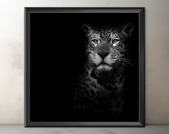 Jaguar Fine Art, Giclée Jaguar Print, Unframed Jaguar Portrait Wall Art, Jaguar Photography, Big Cat Print, Jaguar Art, Wildlife Photography