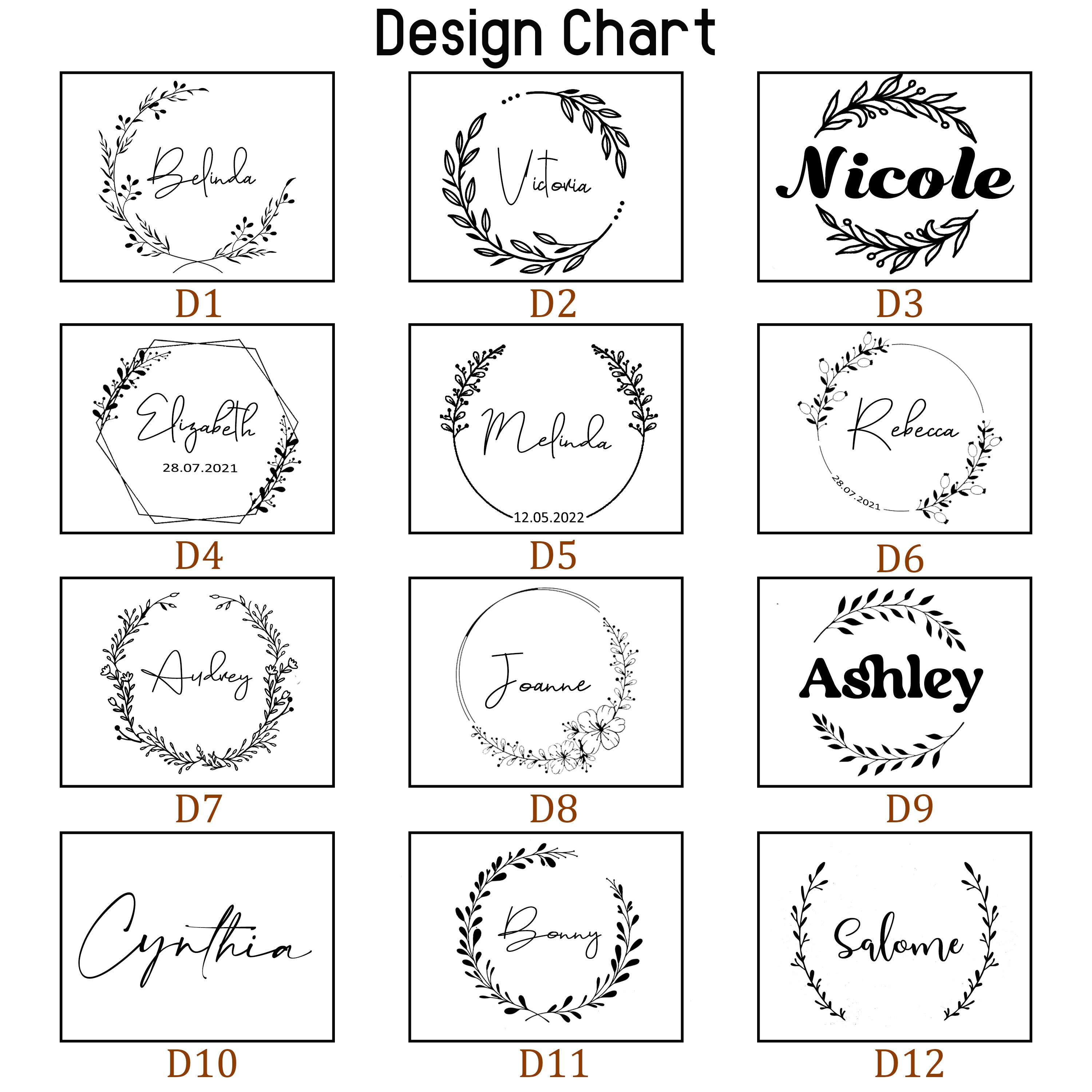 Personalized Compact Mirror Bridesmaids Mirror Custom Name Etsy