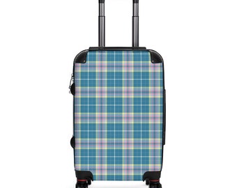 Congenital Diaphragmatic Hernia Awareness Tartan Cabin Suitcase