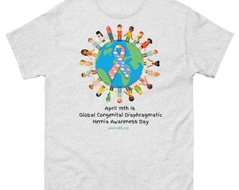 Official CDH Charity Shop - CDHA19- (8) CDH Awareness Day Men's Classic Tee