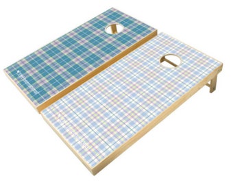 CDH Awareness Tartans Cornhole & Bag Toss Cornhole Set