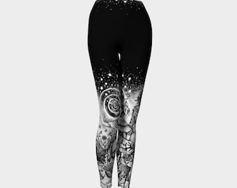 Wyobraź sobie. Legginsy do jogi