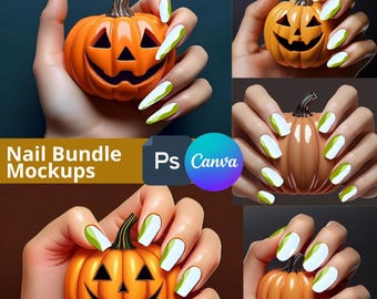 nail polish template, Finger nailart mockup, Simple Mockup, Hand Mockup, Gel nail, nail design, nail, Custom NailArt, Canva Mockup, Download