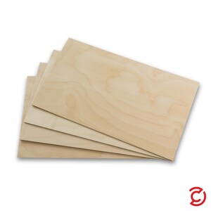 1/8" Baltic Birch Plywood 24" x 36", Thin Laser Safe Plywood, CNC Wood Sheet