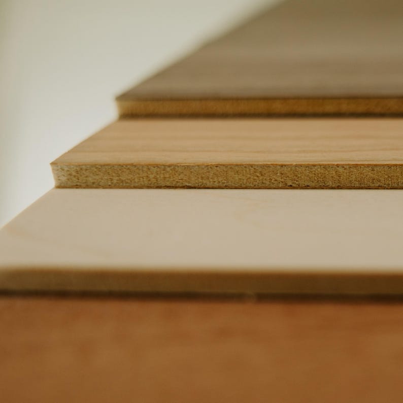 1/8" Baltic Birch Plywood 24" x 36", Thin Laser Safe Plywood, CNC Wood Sheet
