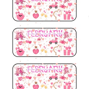 February Budget Envelope Insert Saving Challenge