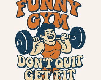 Funny Gym Printable Wall Art | Instant Download | Funny Gym Gift | Home Decor Print