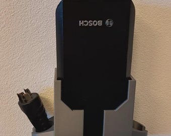 Bosch E-Bike Charger Wall Mount 36-2 BCS230 | Charging Station Holder | Bosch Charger Organizer | Garage Storage Bracket