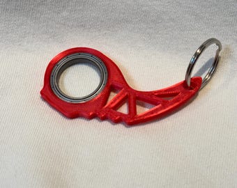 2 llaveros Karambit Fidget | Herramienta EDC impresa en 3D | Phantom Design para aliviar el estrés