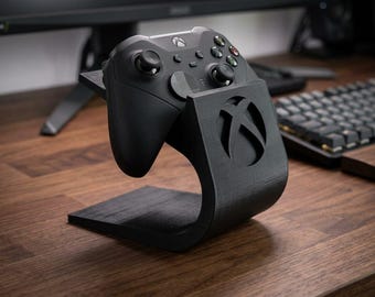 Soporte para mando de videojuegos impreso en 3D, organizador de escritorio minimalista, soporte para mando de Xbox y PS5, decoración para habitación de gamer, regalo para novio gamer