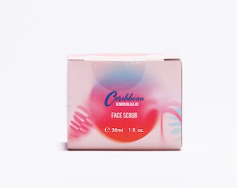 Zartes Gesichtspeeling – sanftes Gesichtspeeling mit natürlichen Inhaltsstoffen | Caribbean Emerald Skincare Glowing Skin