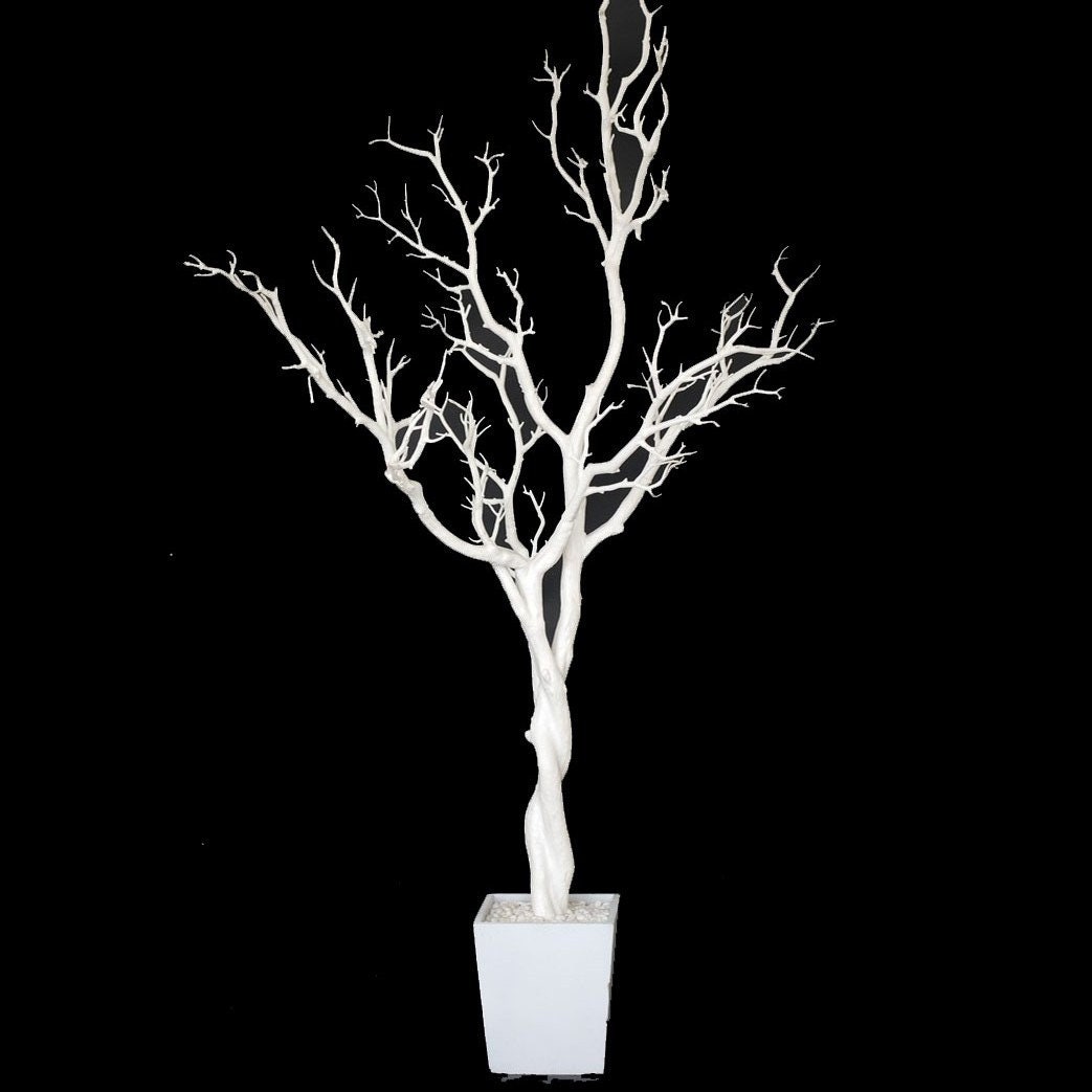 SEWACC 3pcs Artificial Tree Branch Decorative Branches for Vases Tall Table  Bouquet Centerpiece Black Branches Tree Craft Twigs Fake Branches
