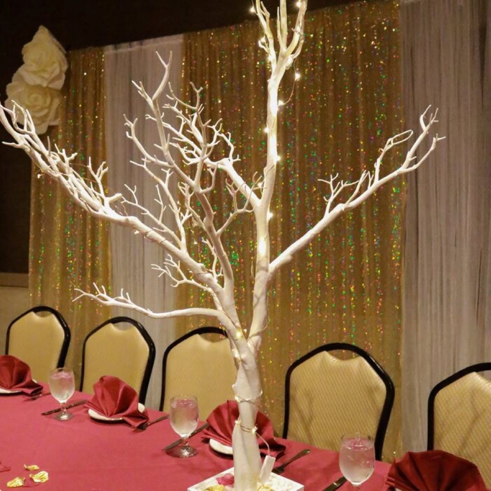 4' Manzanita Tree in Pot Wedding & Event Decorations Centerpiece Flexible Tree Branches Home