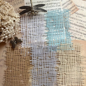 Matrice de découpe en filet, carnet de bords, bullet journal, agenda quotidien, fabrication de cartes, scrapbooking, travaux manuels en papier, travaux manuels, articles de papeterie, toile de jute, découpes
