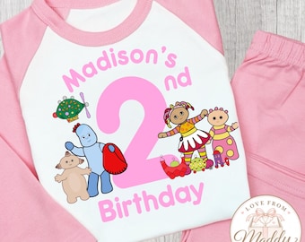 Personalised In The Night Garden Birthday Pyjamas | In The Night Garden PJs | Personalised Kids Birthday Gift | Birthday Pyjamas | Kids PJs