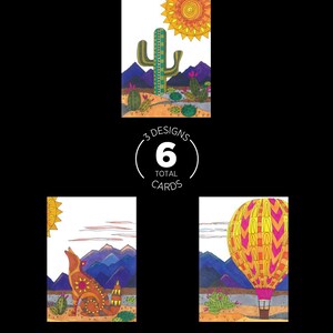 Cartes de correspondance Southwest II