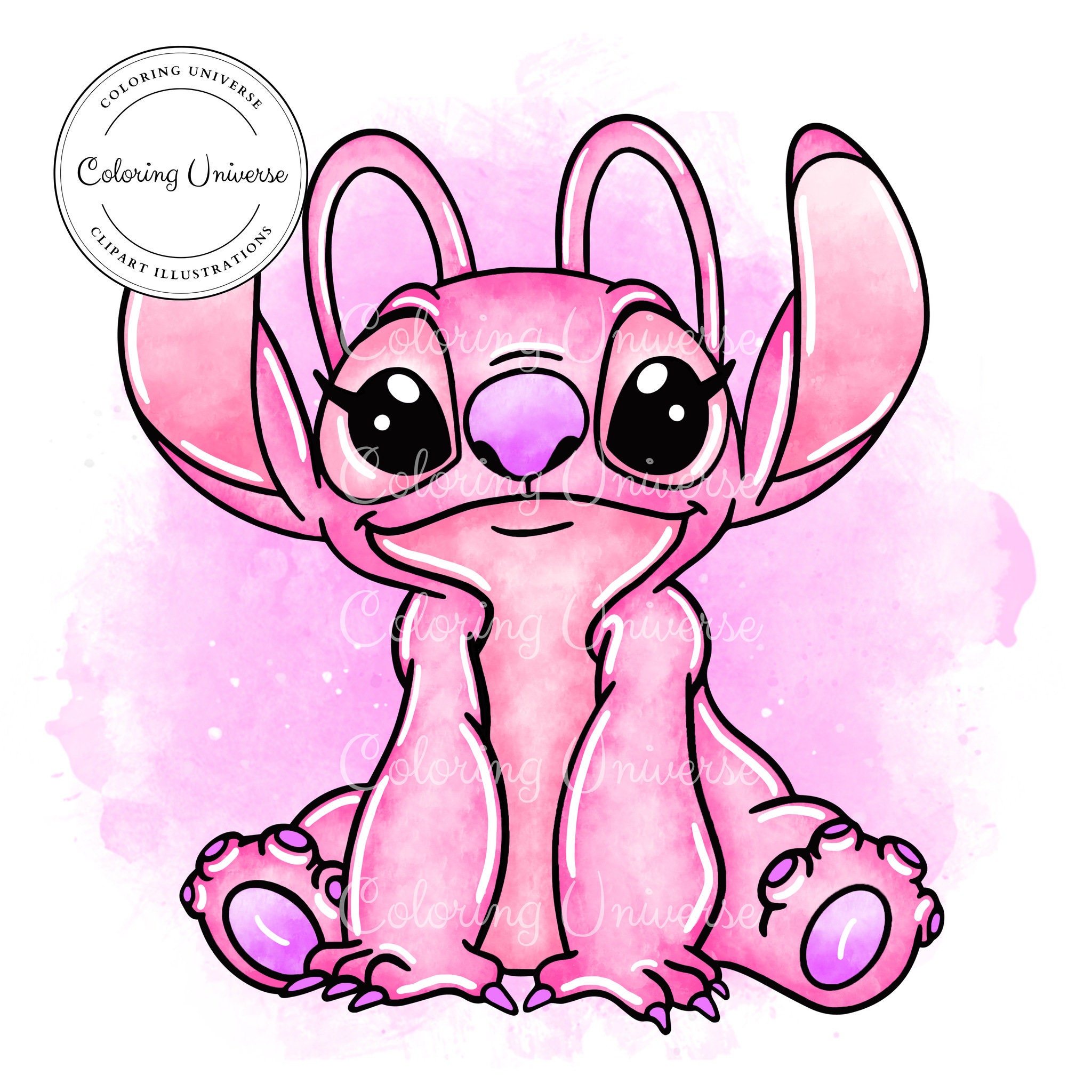 Cute Angel PNG Clipart Lilo and Stitch Clipart Transparent Background ...