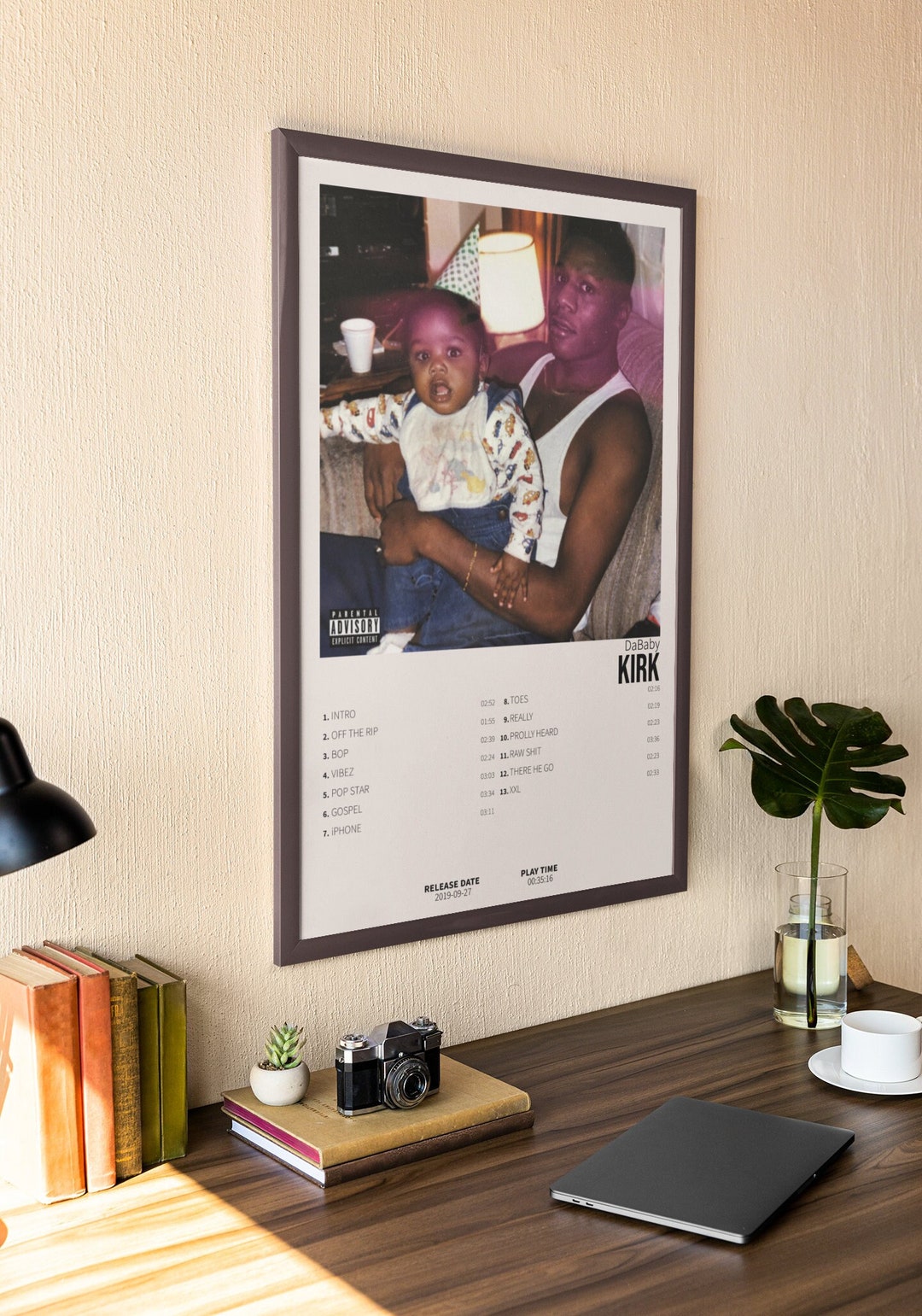 Dababy Kirk Album Cover Poster for Wall Art Home Decor Etsy