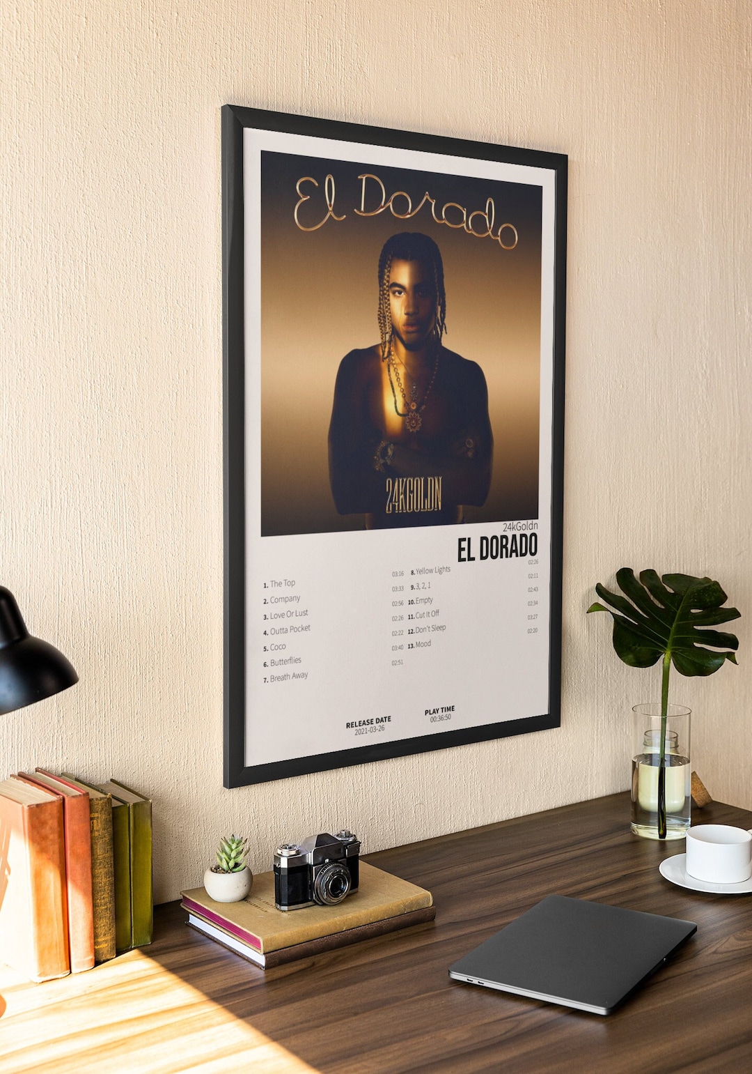 24kgoldn El Dorado Album Cover Poster for Wall Art Home - Etsy Australia