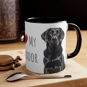 I Love My Labrador Retriever Mug | Lab Gift | Coffee Mug | Hot Chocolate Mug | Beautiful Gift for Dog Lover | Gift for Him | Gift for Her