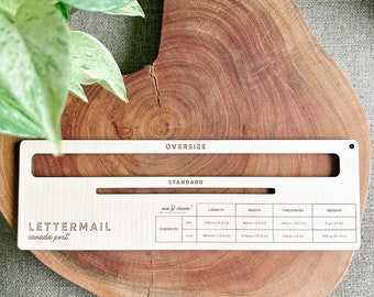 Canada Post Lettermail Slot, Slot of Doom Canada Post, Oversize Letter, Canada Post Slot of Doom, Canada PostGauge, Shipping Tool, Canada