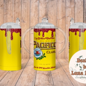 Beer inspired 12oz Sippy Cup Tumbler