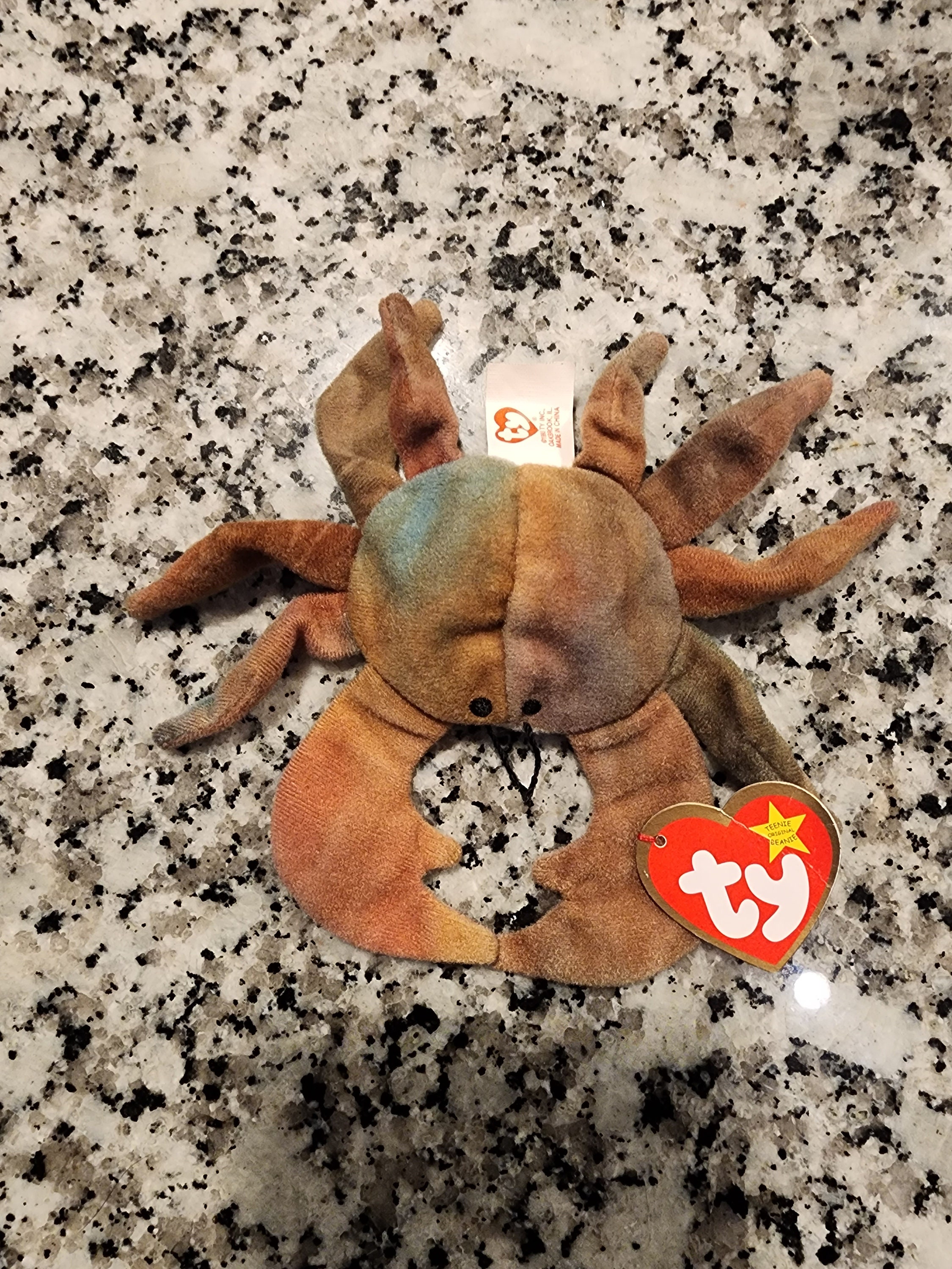 Ty beanie baby crab value sale