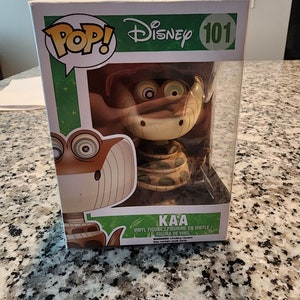 A Masterpiece and Children Favorite Kaa Jungle Book Funko Pop Series 6 Vaulted Etsy