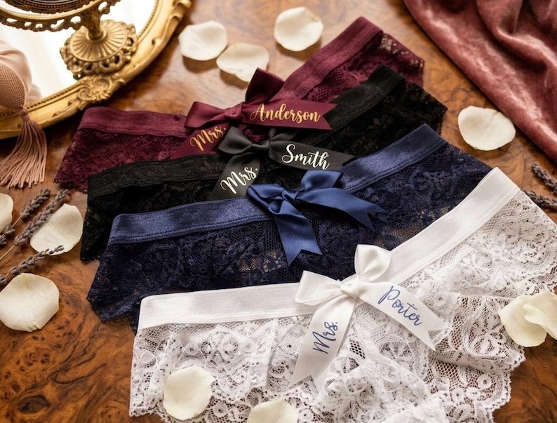 Custom Name Thong, Personalized Underwear, Boyfriend Gift, Husband Gift, Funny Romantic Gift for Him image 3