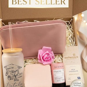 Custom Graduation Gift for Her, Personalized Gift Box, College Grad Gift, High School Graduation Gift, Name Gift image 1