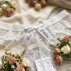 Custom Name Thong, Personalized Underwear, Boyfriend Gift, Husband Gift, Funny Romantic Gift for Him image 2