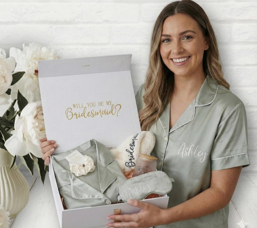 Will You Be My Bridesmaid Gift Box – Personalized Bridesmaid Proposal ...