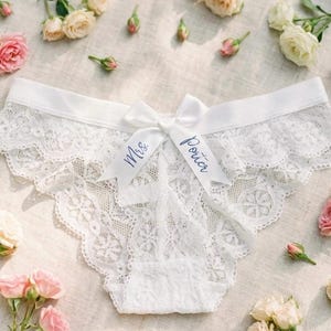 Custom Name Thong, Personalized Underwear, Boyfriend Gift, Husband Gift, Funny Romantic Gift for Him image 5