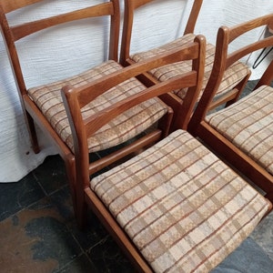 Mid Century Teak Dining Chairs image 7