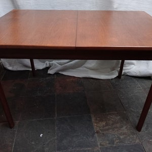 Mid Century Teak Extendable Dining Table By White & Newton image 3