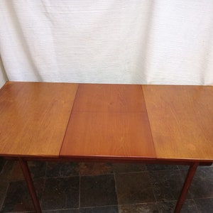 Mid Century Teak Extendable Dining Table By White & Newton image 2