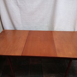 Mid Century Teak Extendable Dining Table By White & Newton image 6