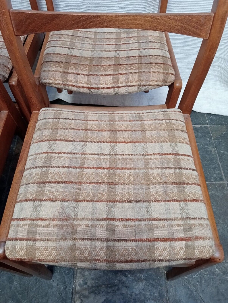 Mid Century Teak Dining Chairs image 2