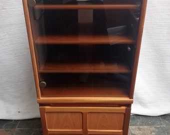 Mid Century Teak Hifi Cabinet By Parker Knoll