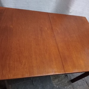 Mid Century Teak Extendable Dining Table By White & Newton image 5