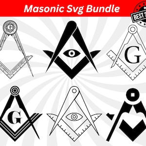 Masonic Svg Bundle, Freemason Svg, Masonic Symbol, Masonic Square, Third Eye Svg, Masonic Clipart, Evil Eye Svg,  Freemason Png, Masonic Svg