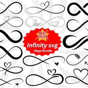 Infinity Svg, Infinity Symbol Svg, Infinity Symbol, Infinity Heart Svg, Infinity Clipart, Infinity Cut Files, Love Svg, Infinity Sign Svg