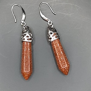 Sandstone drop earrings