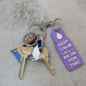 essential oil key ring