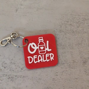 oil dealer key ring