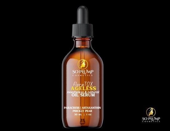 Paracress FloraTOX Facial Oil Serum | Anti-Aging | Needle-less & Natural Anti Aging | Spilanthol | Astaxanthin | |Frankincense Resin